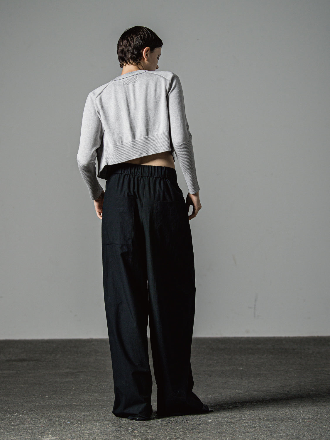 IH10-24SS-37304 Cotton easy wide pants
