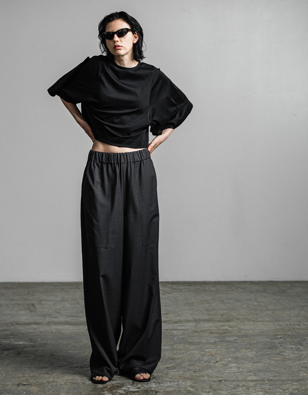 IH10-7P-82314 Easy Wide Leg Pants