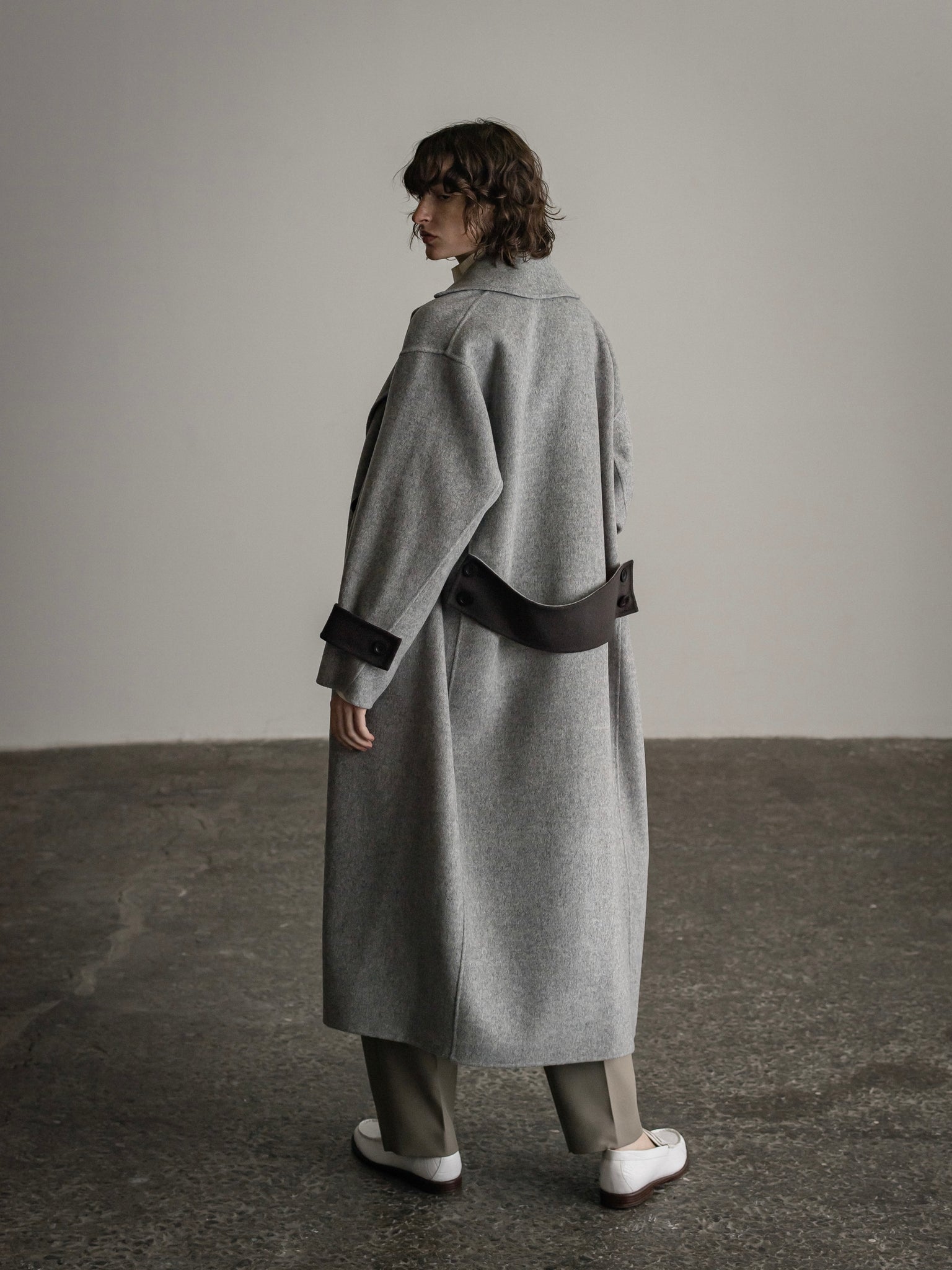 IH04-23AW-99109 Super 100's maxi length rever coat – IHATOV