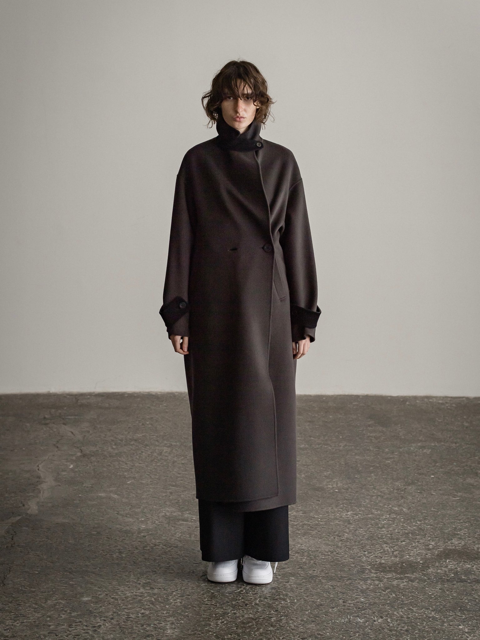 IH04-23AW-99109 Super 100's maxi length rever coat – IHATOV