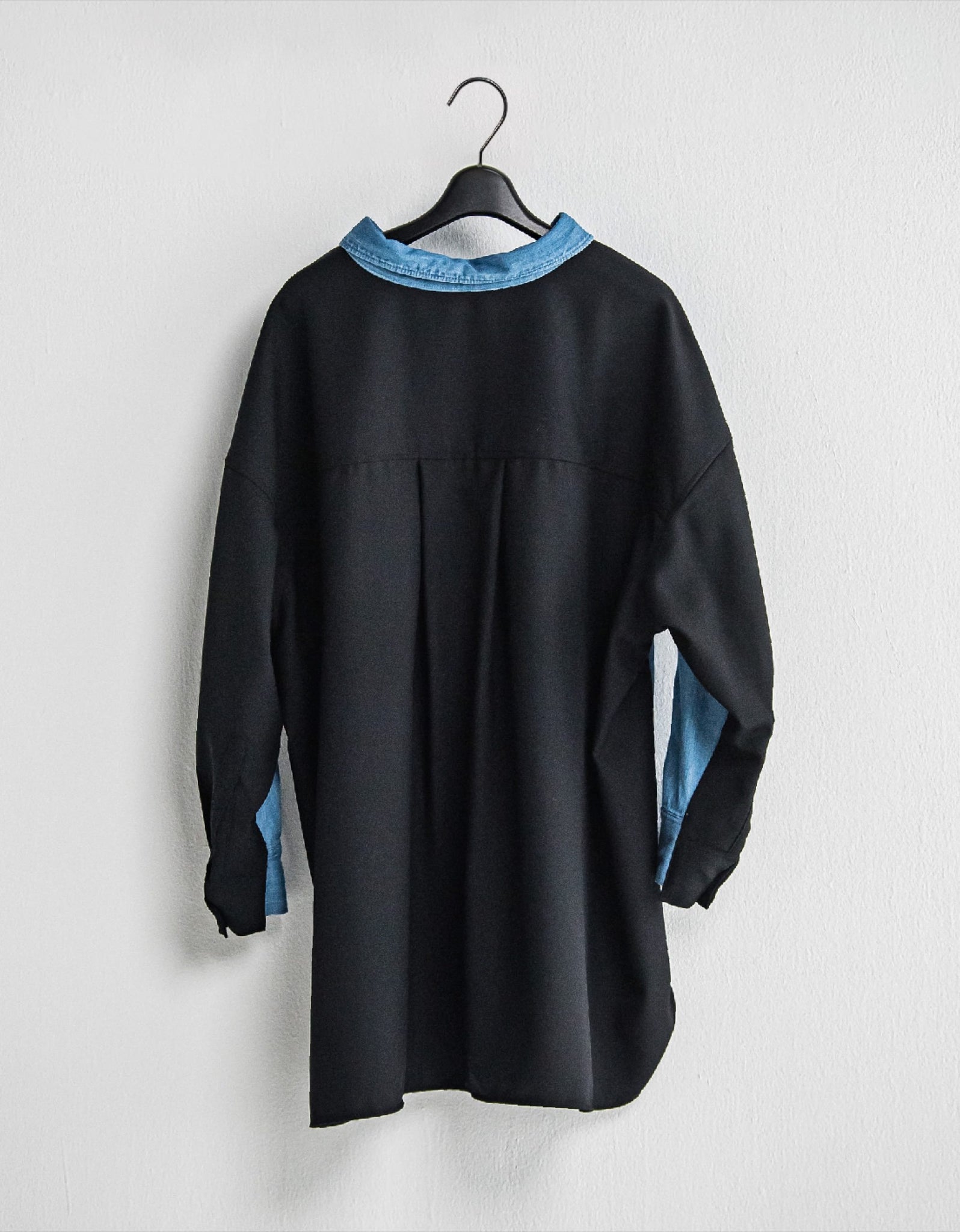 IH06-7A-64806 Dungaree Panel Shirt